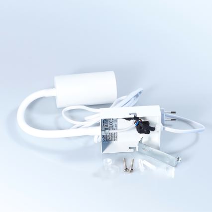 Globo - Flexibel vägglampa 1xGU10/25W/230V vit