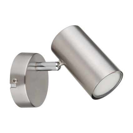 Globo - Väggspotlight 1xGU10/25W/230V matt krom