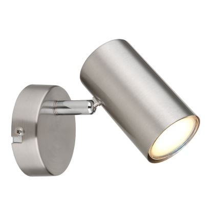 Globo - Väggspotlight 1xGU10/25W/230V matt krom