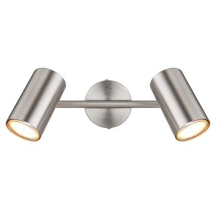 Globo - Spotlight 2xGU10/25W/230V matt krom