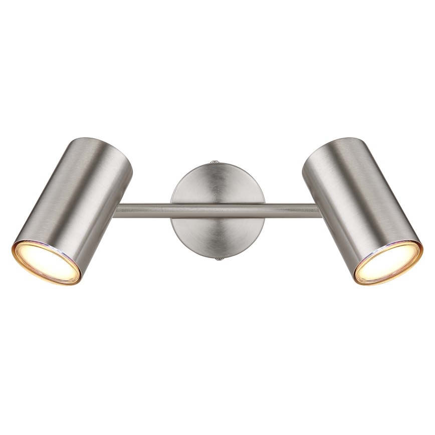 Globo - Spotlight 2xGU10/25W/230V matt krom