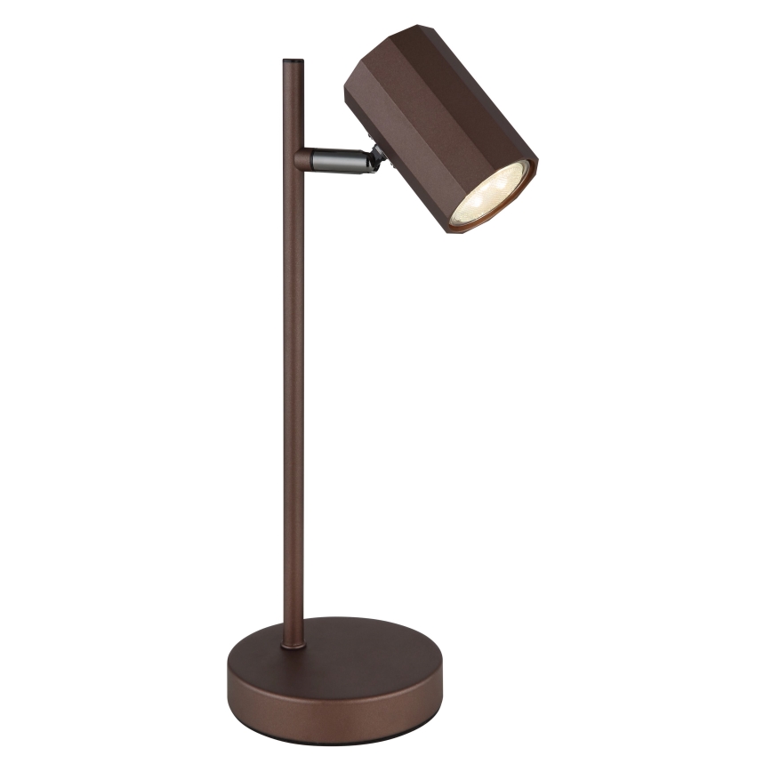 Globo - Bordslampa 1xGU10/5W/230V brun