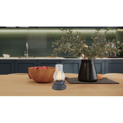 Globo - LED Dimbart uppladdningsbart touchbordslampa LED/1W/3,7V 1200 mAh antracit