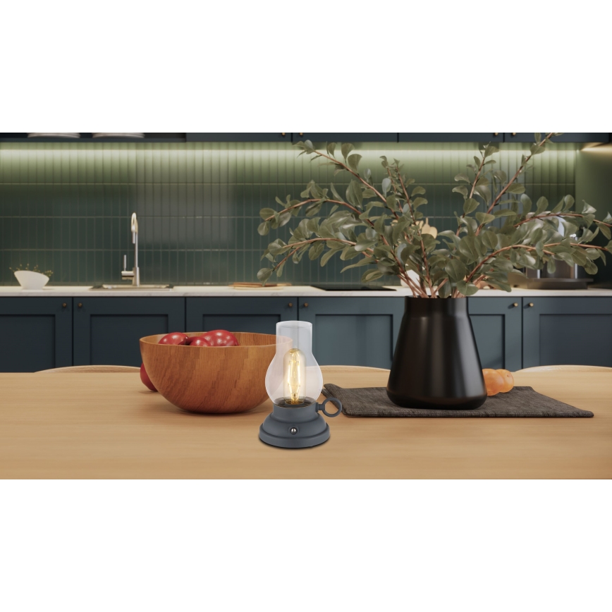 Globo - LED Dimbart uppladdningsbart touchbordslampa LED/1W/3,7V 1200 mAh antracit