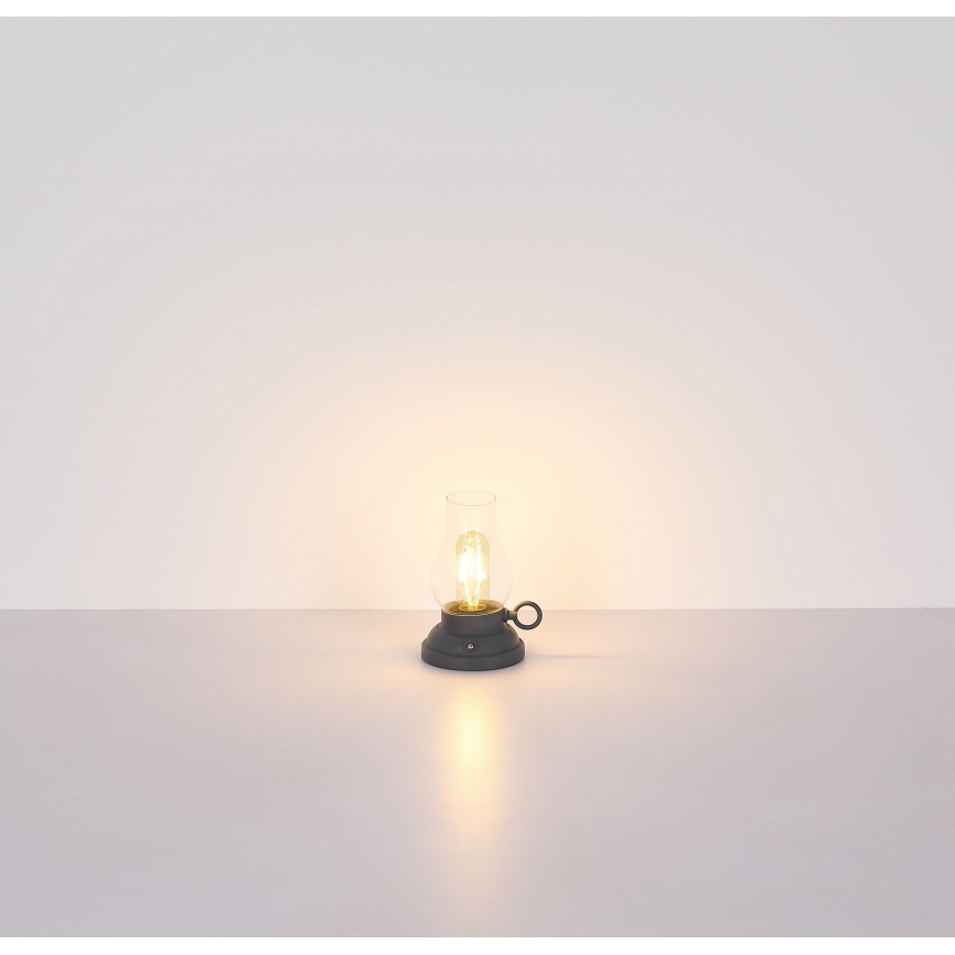 Globo - LED Dimbart uppladdningsbart touchbordslampa LED/1W/3,7V 1200 mAh antracit