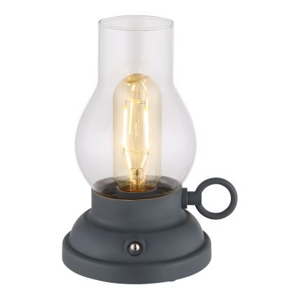 Globo - LED Dimbart uppladdningsbart touchbordslampa LED/1W/3,7V 1200 mAh antracit