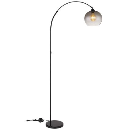 Globo - Golvlampa 1xE27/60W/230V svart