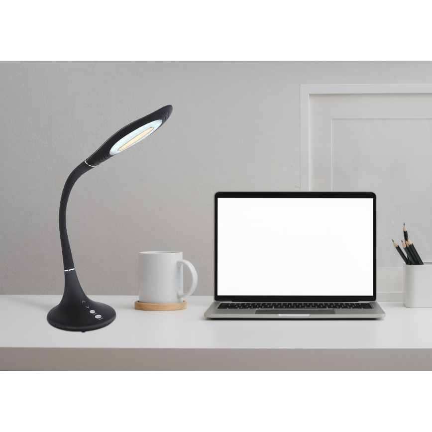 Globo - LED dimbar touch-flexibel bordslampa LED/9W/230V 3000/4500/6500K svart