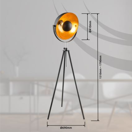 Globo - Golvlampa 1xE27/60W/230V