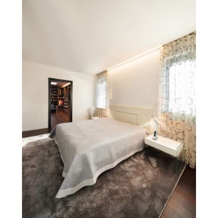 Globo - LED dimbar touchbordslampa med display LED/6,5W/230V 3000/4500/5800K vit