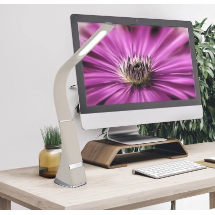 Globo - Beröringsstyrd och dimbar uppladdningsbar bordslampa LED/5W/5V 2200 mAh