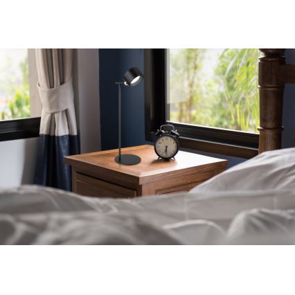 Globo - LED dimbar touchbordslampa 4-i-1 LED/4W/5V 3000/4000/5000K 1200 mAh svart