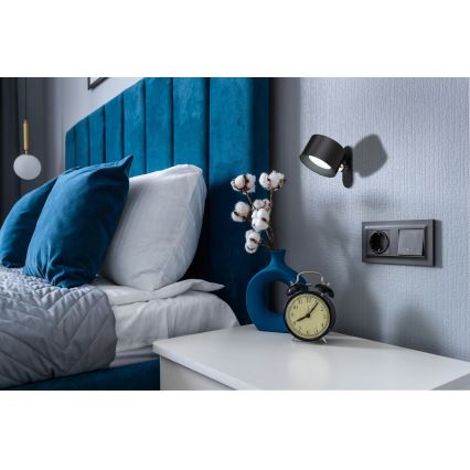 Globo - LED dimbar touchbordslampa 4-i-1 LED/4W/5V 3000/4000/5000K 1200 mAh svart