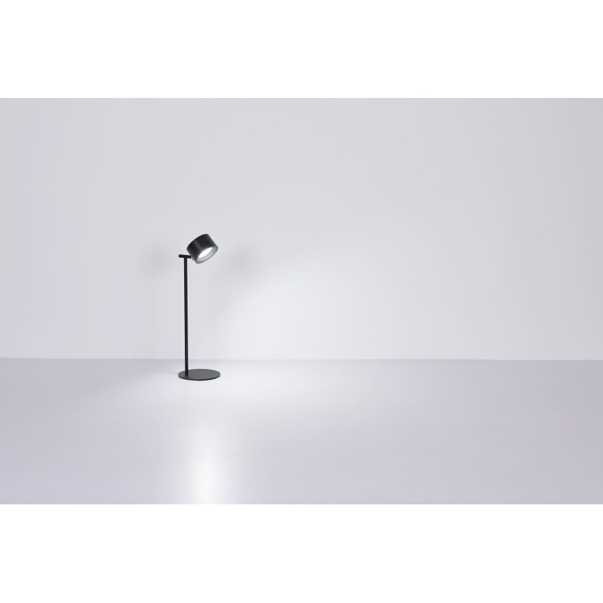 Globo - LED dimbar touchbordslampa 4-i-1 LED/4W/5V 3000/4000/5000K 1200 mAh svart