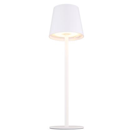 Globo - LED Ljusreglerad beröring utomhus lampa LED/3W/3,7V IP44 1800 mAh USB vit