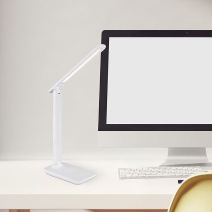 Globo - LED Touch-dimbar bordslampa LED/5W/230V 2700/4000/6500K vit