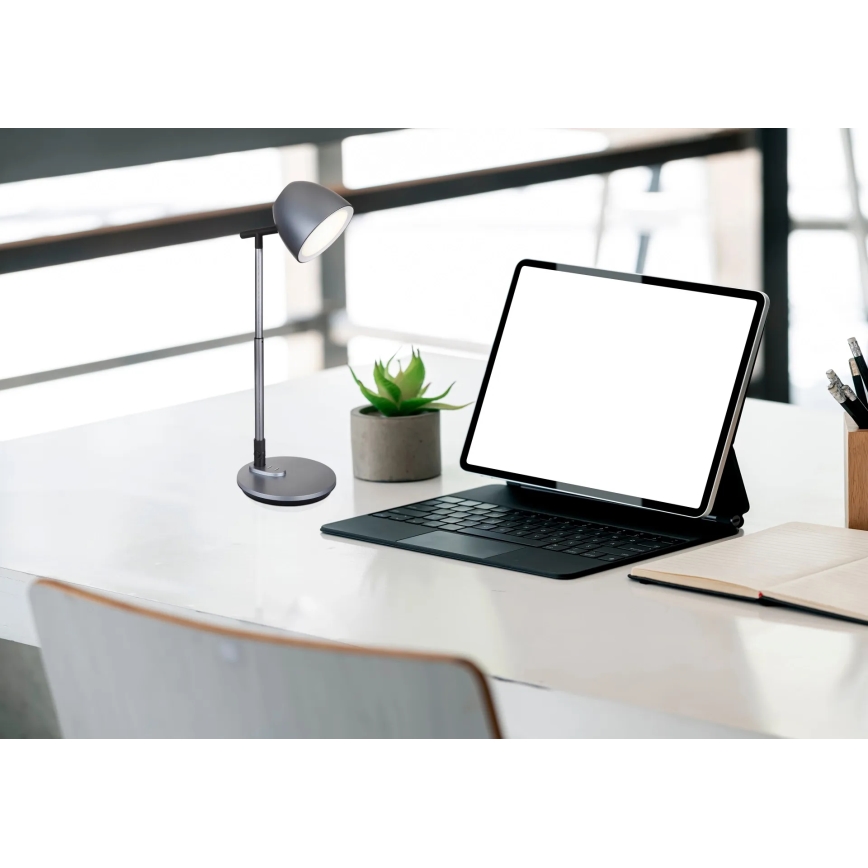 Globo - LED ljusreglerad bordslampa touch LED/7,5W/230V 3000K/4000K/6500K grå
