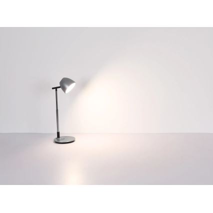 Globo - LED ljusreglerad bordslampa touch LED/7,5W/230V 3000K/4000K/6500K grå