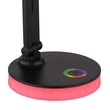 Globo - LED RGBW Dimbar touchbordslampa LED/5W/230V + LED/2W 2700K/4000K/6500K svart