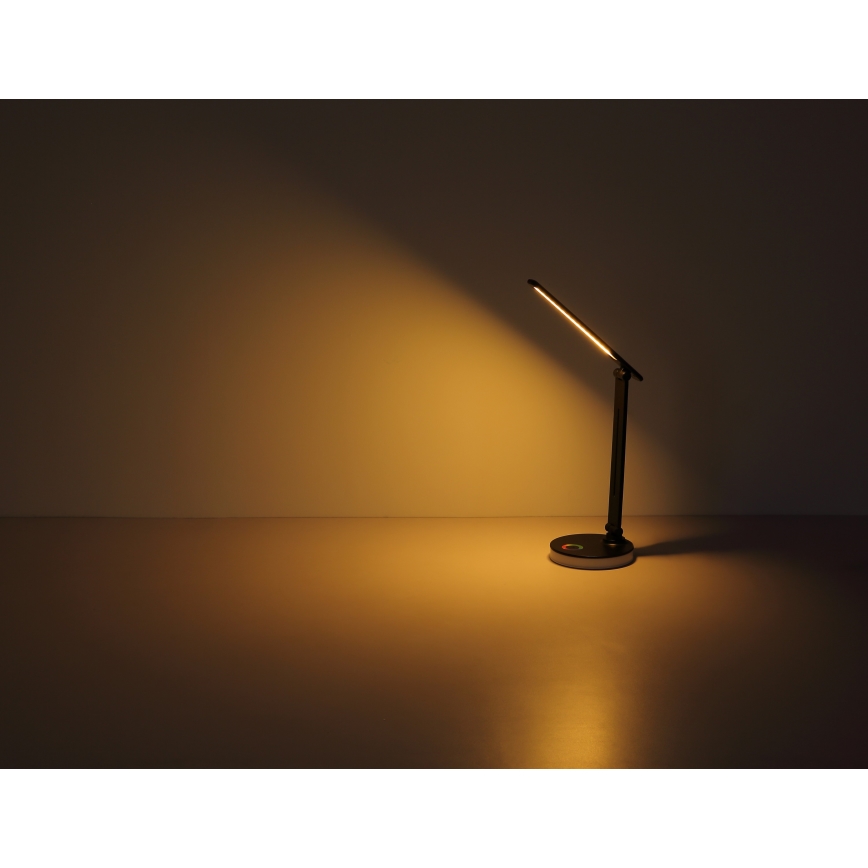 Globo - LED RGBW Dimbar touchbordslampa LED/5W/230V + LED/2W 2700K/4000K/6500K vit