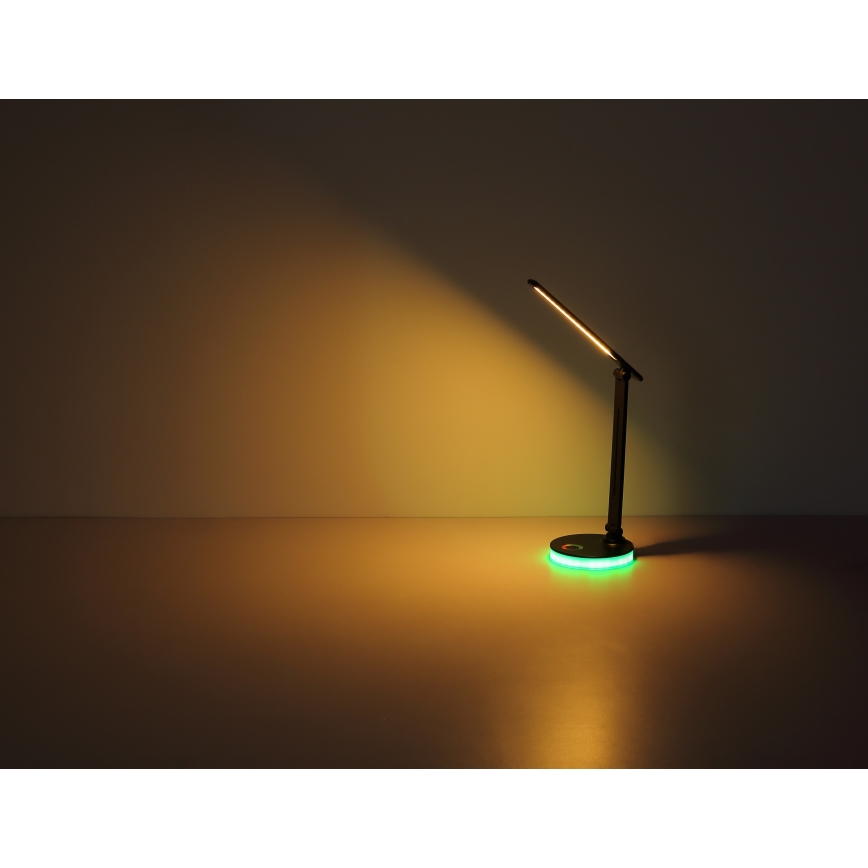 Globo - LED RGBW Dimbar touchbordslampa LED/5W/230V + LED/2W 2700K/4000K/6500K vit