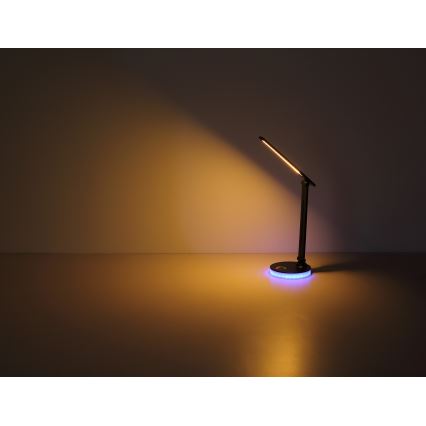 Globo - LED RGBW Dimbar touchbordslampa LED/5W/230V + LED/2W 2700K/4000K/6500K vit