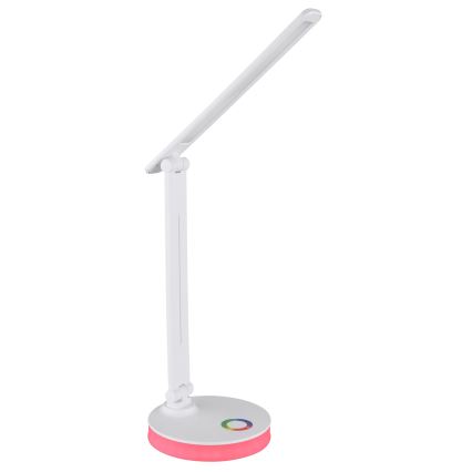 Globo - LED RGBW Dimbar touchbordslampa LED/5W/230V + LED/2W 2700K/4000K/6500K vit