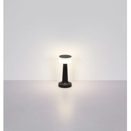 Globo - LED dimbar touchbordslampa LED/1W/3,7V 2700K/4000K/6500K 800 mAh USB svart