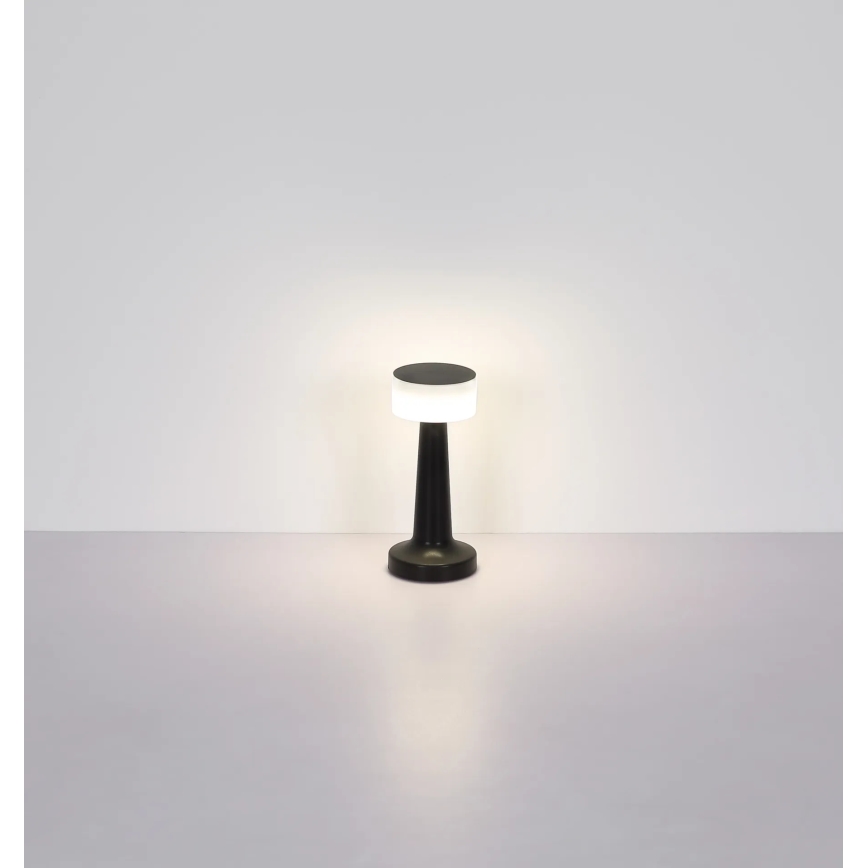 Globo - LED dimbar touchbordslampa LED/1W/3,7V 2700K/4000K/6500K 800 mAh USB svart