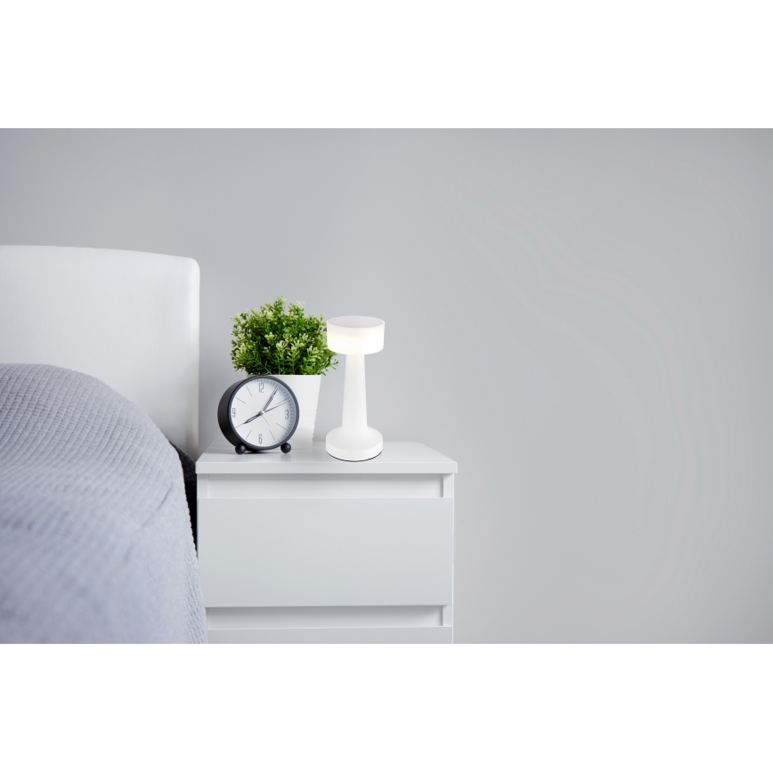 Globo - LED dimbar touchbordslampa LED/1W/3,7V 2700K/4000K/6500K 800 mAh USB vit