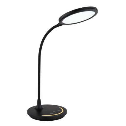 Globo - LED Dimbar flexibel pekskärm med touch, bordslampa LED/12W/230V 3000/4000/6500K CRI 90 svart