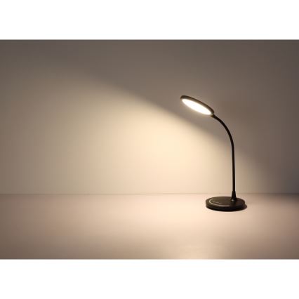Globo - LED Dimbar flexibel pekskärm med touch, bordslampa LED/12W/230V 3000/4000/6500K CRI 90 svart