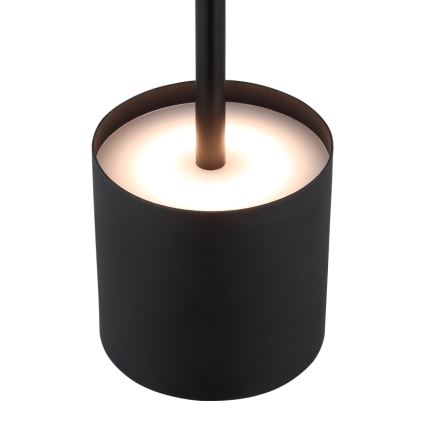 Globo - Dimmbar beröringsstyrd uppladdningsbar LED-bordslampa LED/1,5W/5V 2200 mAh svart