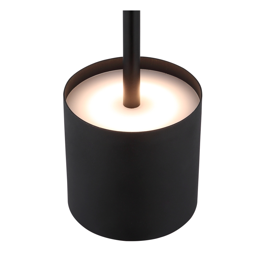 Globo - Dimmbar beröringsstyrd uppladdningsbar LED-bordslampa LED/1,5W/5V 2200 mAh svart