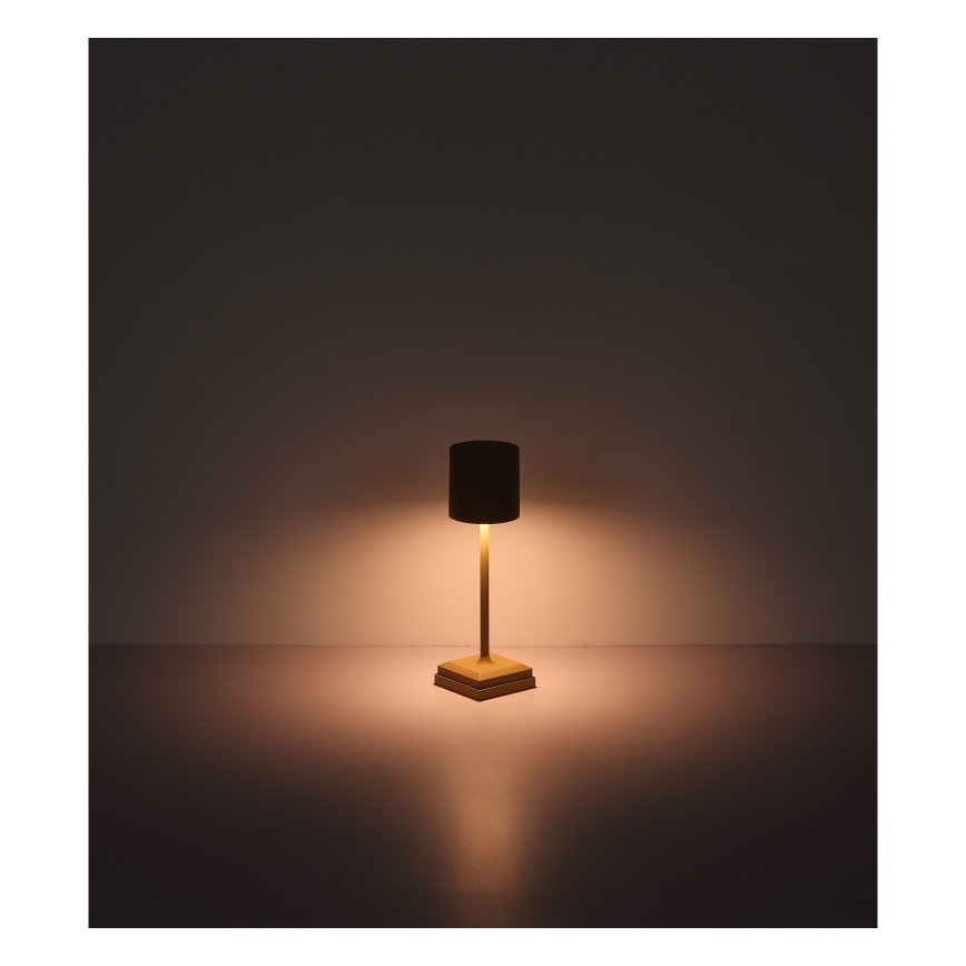 Globo - LED-dimmbar beröringsstyrd uppladdningsbar bordslampa LED/1,5W/5V 2200 mAh beige