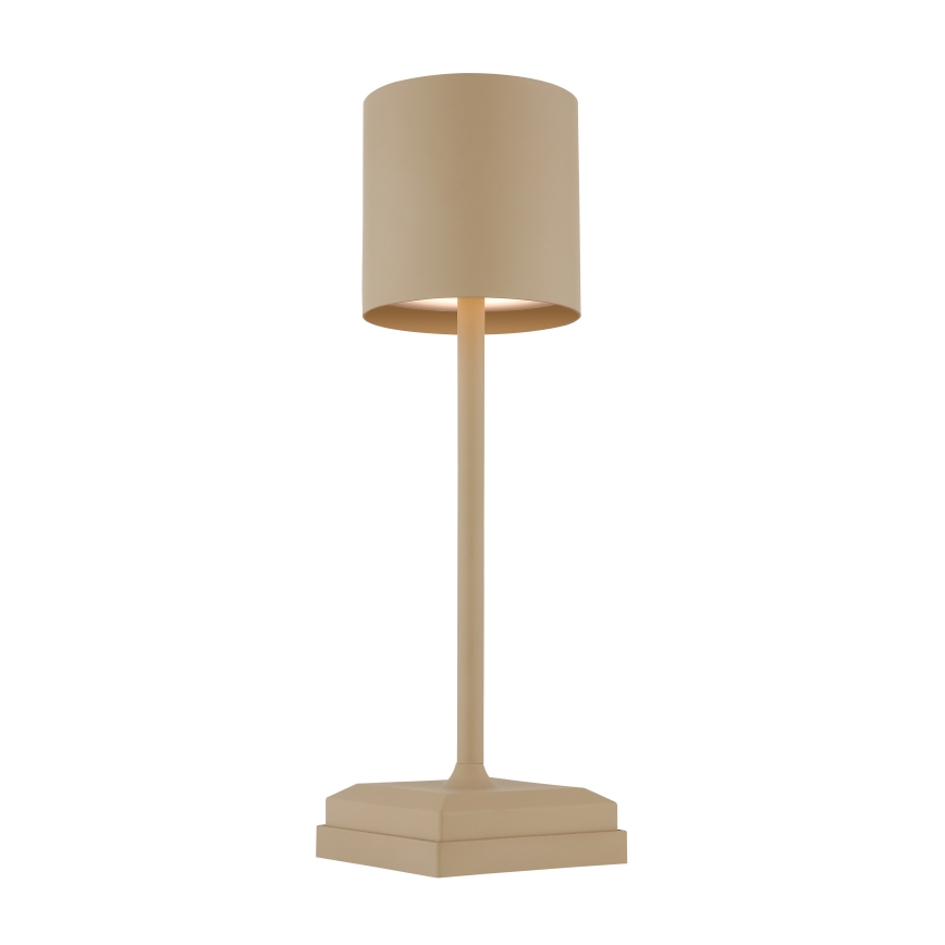 Globo - LED-dimmbar beröringsstyrd uppladdningsbar bordslampa LED/1,5W/5V 2200 mAh beige