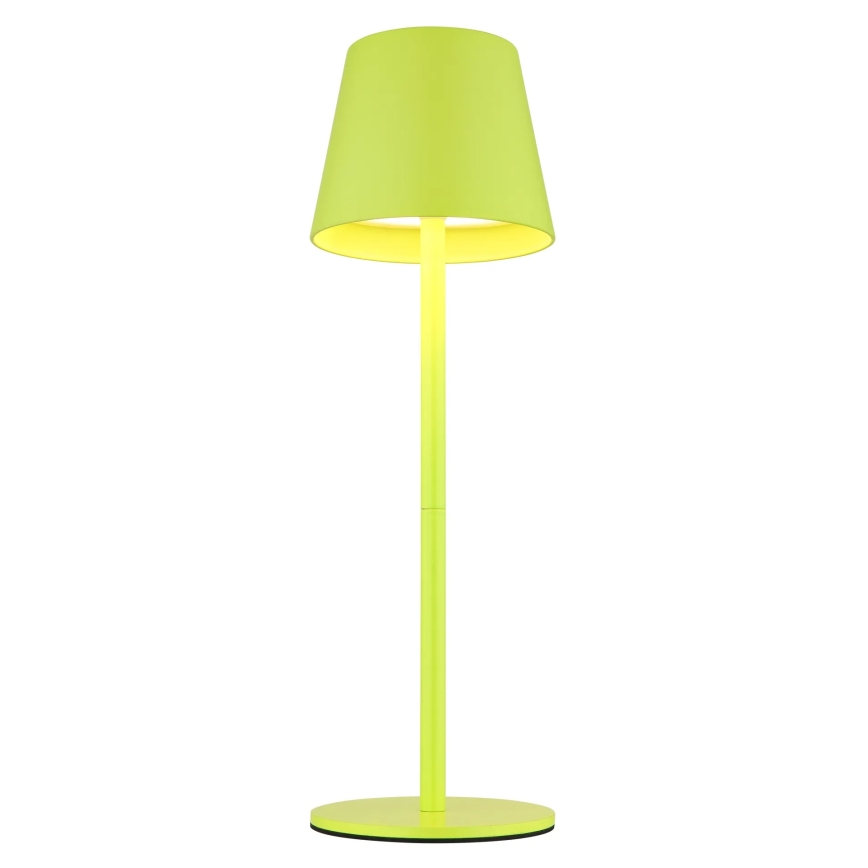 Globo - Dimbar, beröringsstyrd, uppladdningsbar bordslampa för utomhusbruk 3 i 1 LED/3W/5V 3000/4000/5000K IP54 1800 mAh grön
