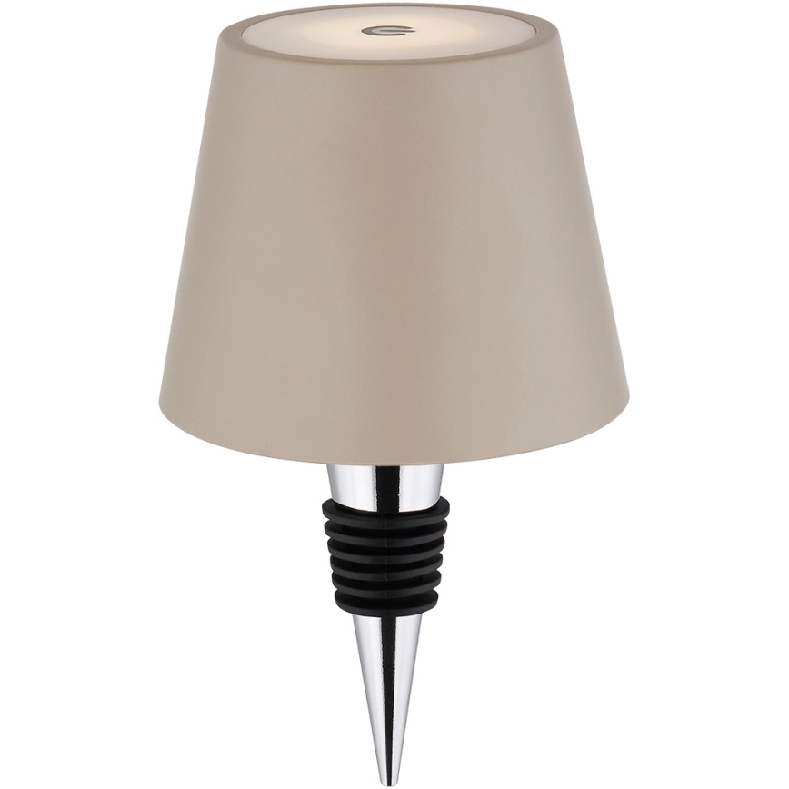Globo - Dimbar, beröringsstyrd, uppladdningsbar utomhusbordslampa LED/3W/5V 3000/4000/5000K IP54 1800 mAh