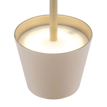 Globo - Dimbar, beröringsstyrd, uppladdningsbar utomhusbordslampa LED/3W/5V 3000/4000/5000K IP54 1800 mAh