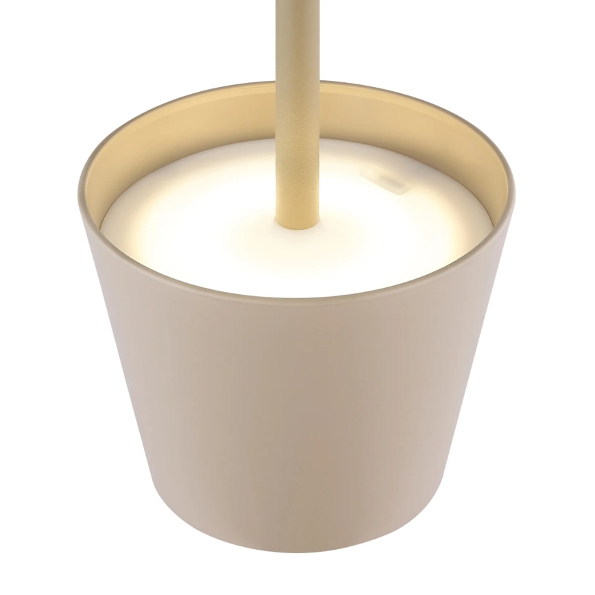 Globo - Dimbar, beröringsstyrd, uppladdningsbar utomhusbordslampa LED/3W/5V 3000/4000/5000K IP54 1800 mAh