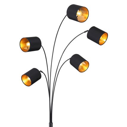 Globo 58500 - Golvlampa KADDY 5xE14/40W/230V