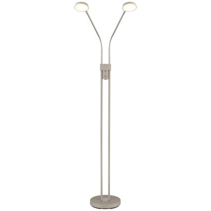 Globo - Dimbar LED-golvlampa 2xLED/6,5W/230V 2700/3350/4000K beige
