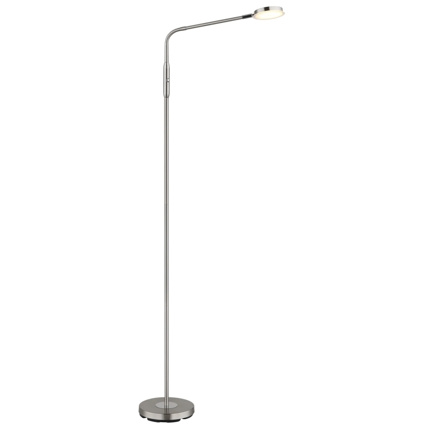Globo - LED-dimmbar beröringsstyrd golvlampa LED/6,5W/230V 2700/3350/4000K matt krom