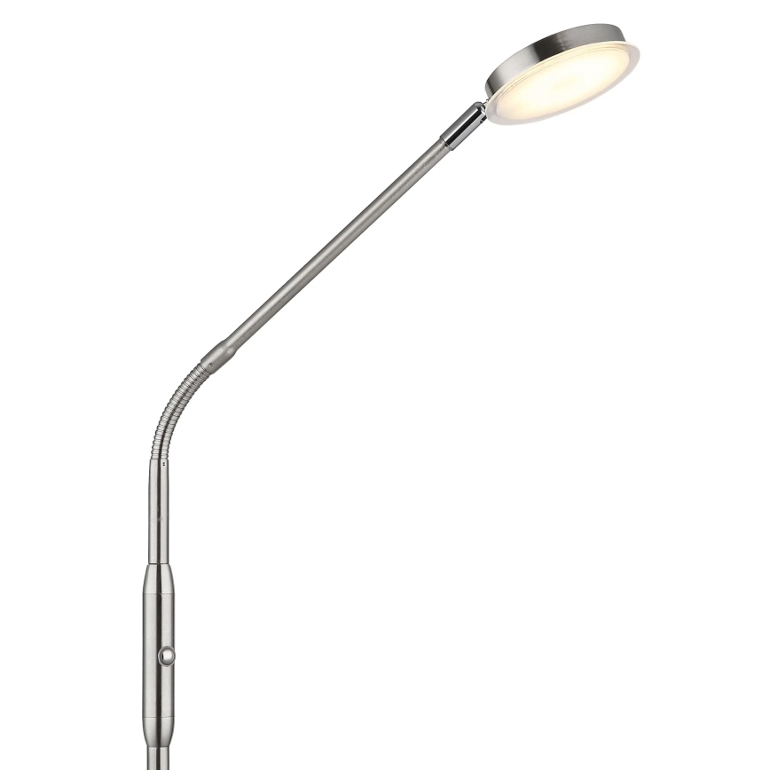 Globo - LED-dimmbar beröringsstyrd golvlampa LED/6,5W/230V 2700/3350/4000K matt krom