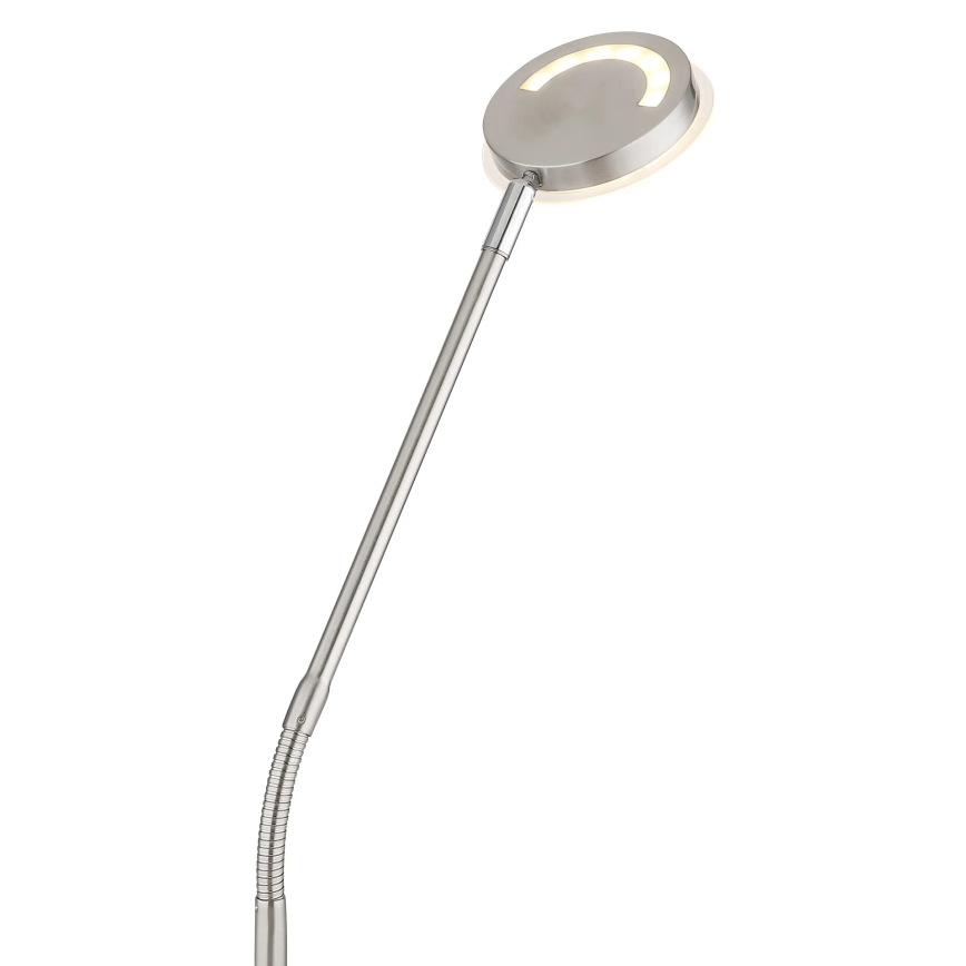 Globo - LED-dimmbar beröringsstyrd golvlampa LED/6,5W/230V 2700/3350/4000K matt krom