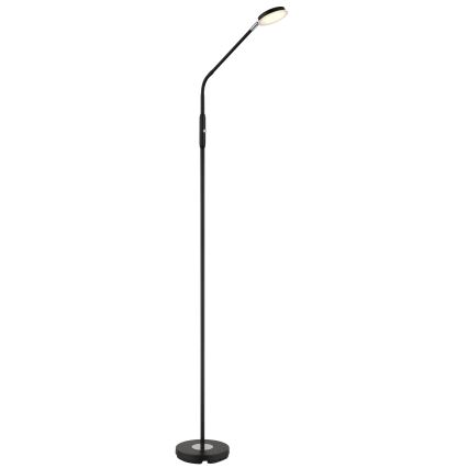 Globo - Dimbar beröringsstyrd LED-golvlampa LED/6,5W/230V 2700/3350/4000K svart