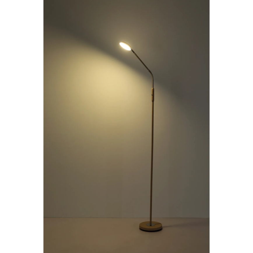 Globo - Touchstyrd dimbar LED-golvlampa LED/6,5W/230V 2700/3350/4000K beige