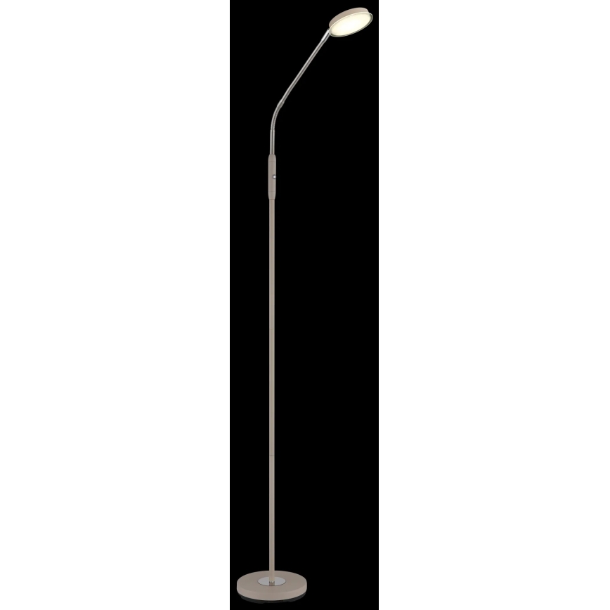 Globo - Touchstyrd dimbar LED-golvlampa LED/6,5W/230V 2700/3350/4000K beige