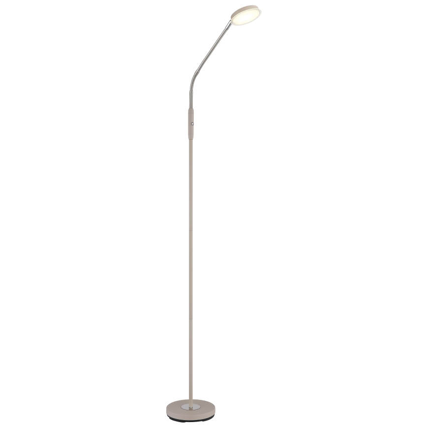 Globo - Touchstyrd dimbar LED-golvlampa LED/6,5W/230V 2700/3350/4000K beige