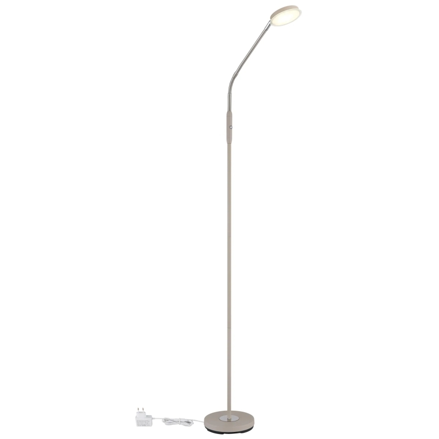 Globo - Touchstyrd dimbar LED-golvlampa LED/6,5W/230V 2700/3350/4000K beige